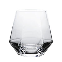 Diamond Shape Multi-Purpose Stemless Drinking Glass