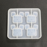 DIY Crystal Epoxy Mold for Mickey Pendant, Silicone