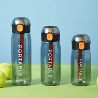 One-Touch Pop-Up Portable Sports Water Bottle