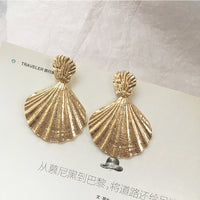 Alloy Shell Earrings and Studs Jewelry Set