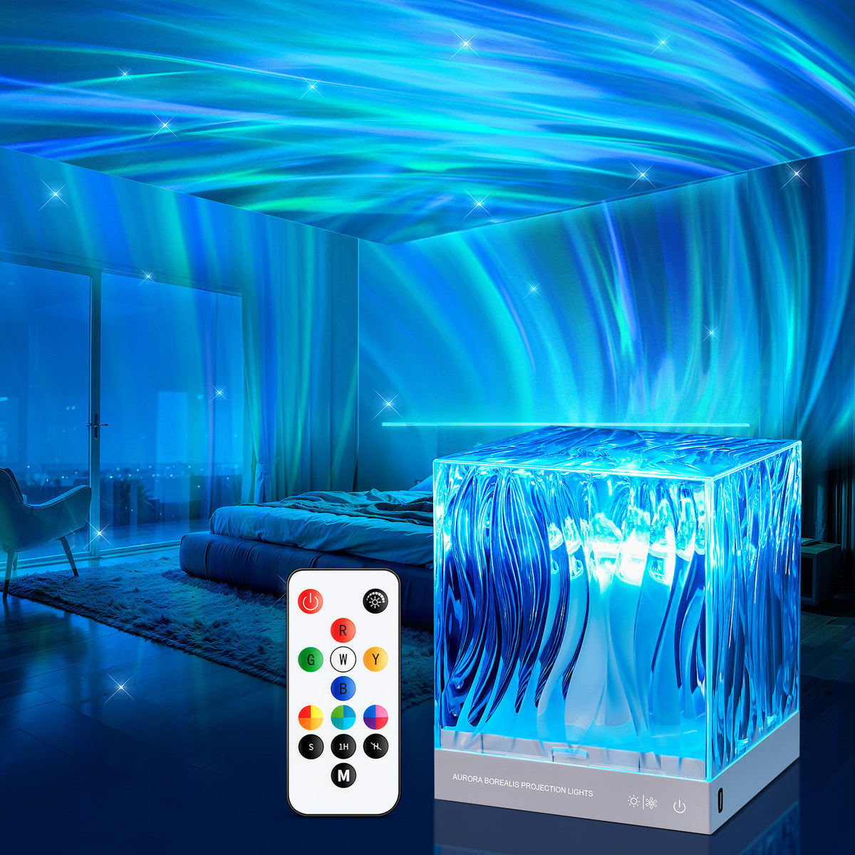 LED Aurora Bedside Night Light