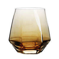 Diamond Shape Multi-Purpose Stemless Drinking Glass