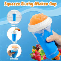 Smoothie Maker Double Layer Slushie Cup with Straw