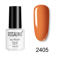 RC Series Pumpkin Color Eco-Friendly UV Nail Gel 10ml