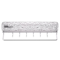 Glacier Pattern Triangular Bathroom Wall Shelf Organizer