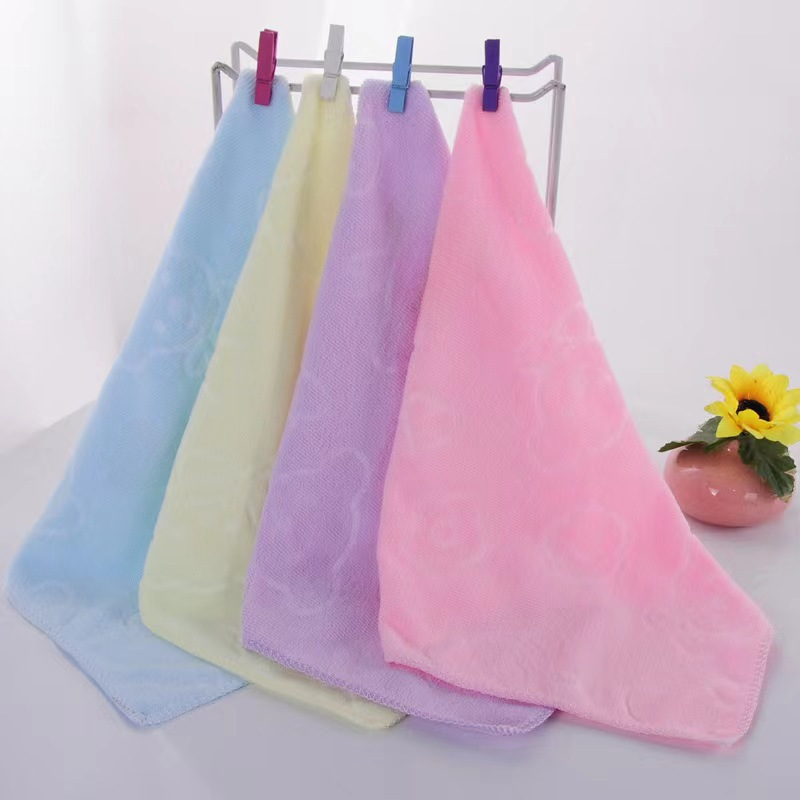200g Superfine Microfiber Bear Handkerchief Gift Towel
