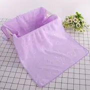 2pcs Microfiber Bathroom Towels with Bear Flowers
