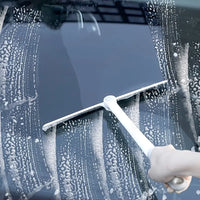 Long-Handle Shower Squeegee for Glass Surfaces