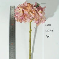 Artificial Hydrangea Faux Flower for Wedding Decor