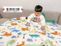 Animal Print Summer Quilt for Living Room or Bedroom