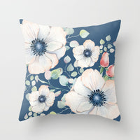 Fashionable Floral Pillowcase for Home and Office