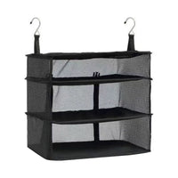 Outdoor Travel Storage Bag - Three-Layer Hanging Organizer