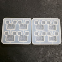 DIY Crystal Epoxy Mold for Mickey Pendant, Silicone