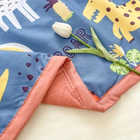 Animal Print Summer Quilt for Living Room or Bedroom