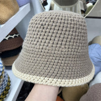 Versatile Women's Wool Knitting Fisherman's Hat