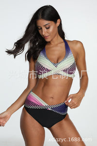 2023 New Women's Cross-Border Separates Bikini Set