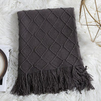 Knitted Sofa Blanket Cover for Air Conditioning Use