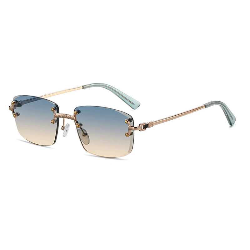 Rimless Gradient Sunglasses