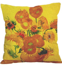 Oil Painting Throw Pillow Cover for Sofa and Car (1pc)