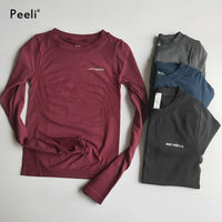 Women's Long Sleeve Yoga Fitness Tops
