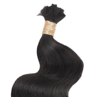 Body Wave Bulk 100% Human Braiding Hair