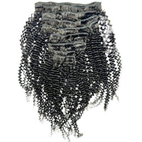 Jerry Curl Clip-In 100% Human Hair Extensions