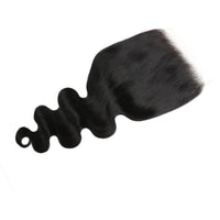Jet Black Body Wave 7x7 HD Lace Human Hair Closure