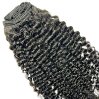 Kinky Curly Clip-In 100% Human Hair Extensions