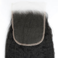 Kinky Straight 5x5 HD Lace Human Hair Closure