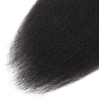 Kinky Straight Bulk 100% Human Braiding Hair
