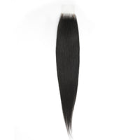 Yaki Straight 2x6 Transparent Lace Human Hair Closure