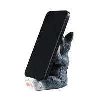 Cute Schnauzer Creative Desktop Phone Stand Holder