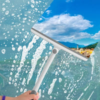 Long-Handle Shower Squeegee for Glass Surfaces