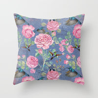 Fashionable Floral Pillowcase for Home and Office