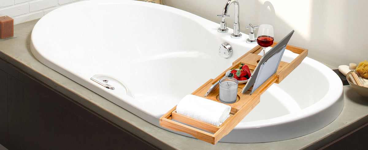 Rivière Bamboo Bath Caddy