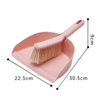 Mini Plastic Dustpan and Brush Set for Home Use