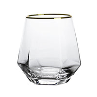 Diamond Shape Multi-Purpose Stemless Drinking Glass