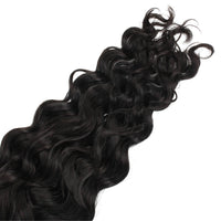 Beach Wave Bulk 100% Human Braiding Hair