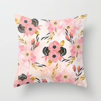 Fashionable Floral Pillowcase for Home and Office
