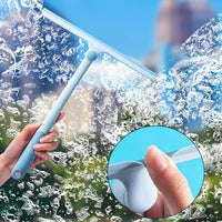 Long-Handle Shower Squeegee for Glass Surfaces