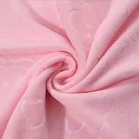 2pcs Microfiber Bathroom Towels with Bear Flowers