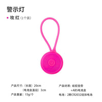 Outdoor LED Camping Light with Silicone Tarp Rope