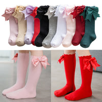 12 Color Spring Autumn Princess Knee-High Baby Socks