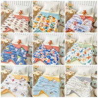 Animal Print Summer Quilt for Living Room or Bedroom