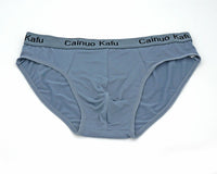 Men's Triangle Underpants Mid-Waist Ice Silk (1PC)