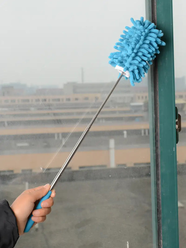 Set of 2 Washable Microfiber Extendable Dusting Tools