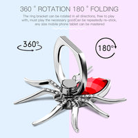 Creative Spider Ring Phone Holder - Metal Stand