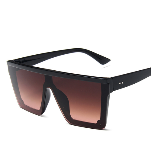 Thick-Frame Statement Sunglasses